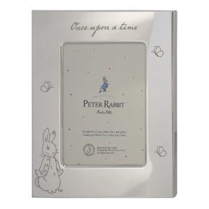 Peter Rabbit Silver Plated Photo Frame