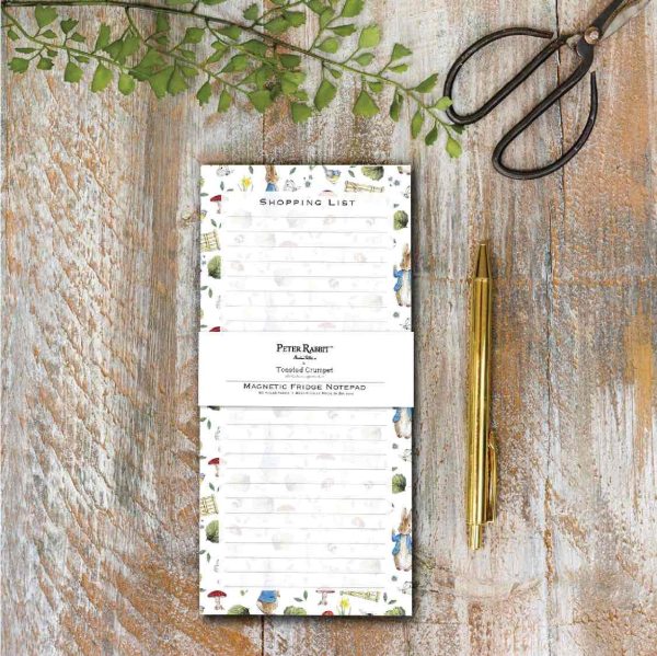 Peter Rabbit “Fresh Meadow Breeze” Magnetic Shopping List