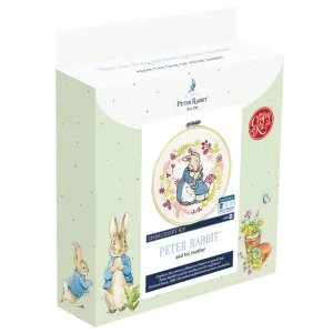 Peter Rabbit & Mrs Rabbit Embroidery Kit