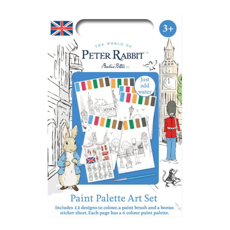 Peter Rabbit Out & About A5 Paint Palette Art Set - Beatrix Potter Shop