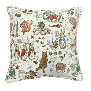Beatrix Potter - Peter Rabbit Cushion Cover