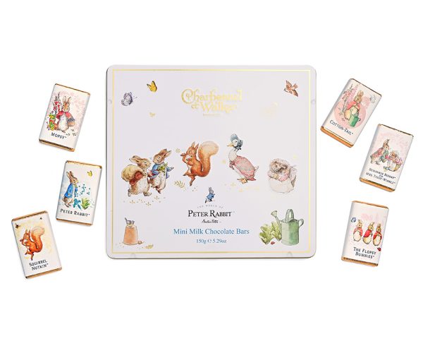 Peter Rabbit Mini Milk Chocolate Bars Tin