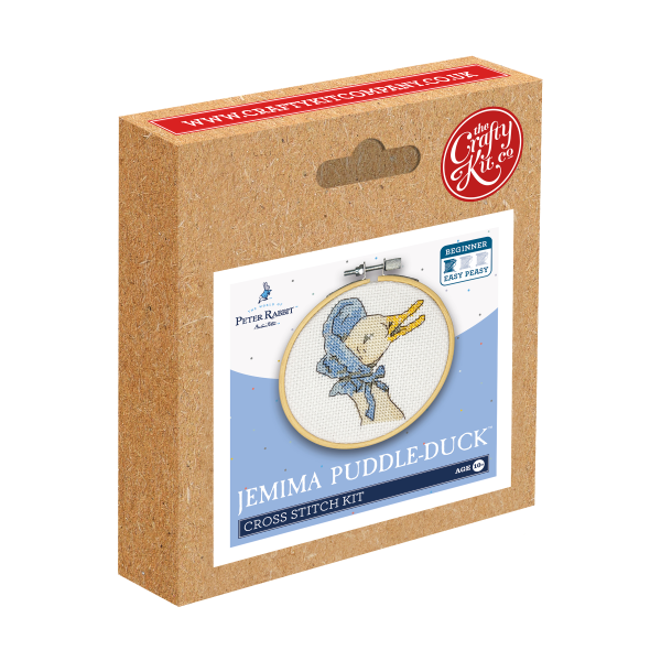 Jemima Puddle-Duck Mini Cross Stitch Kit