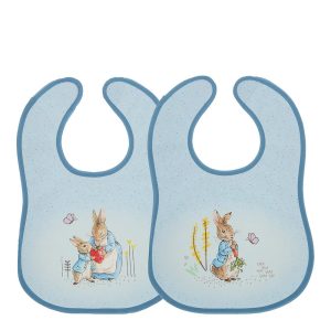 Peter Rabbit Childrens Bib Set of 2