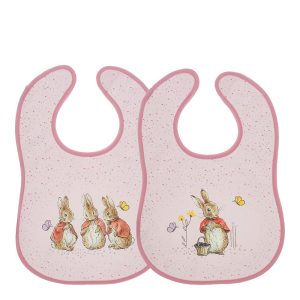 Flopsy Bunny Childrens Bib Set of 2