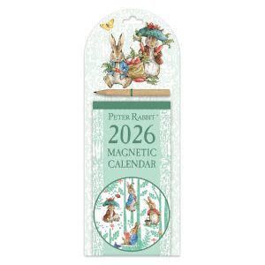 Peter Rabbit 2026 Magnetic Calendar Pad