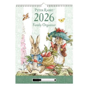 Peter Rabbit 2026 Family Organiser Calendar