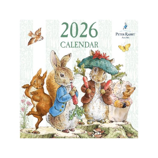 Peter Rabbit 2026 Square Calendar
