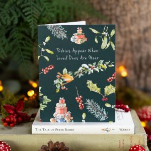 Robins Appear When Loved Ones Are Near Christmas Card