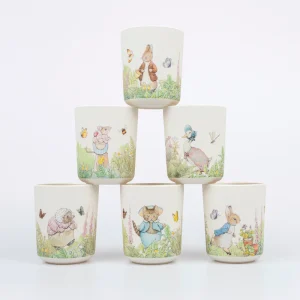 Peter Rabbit Reusable Cups x 6