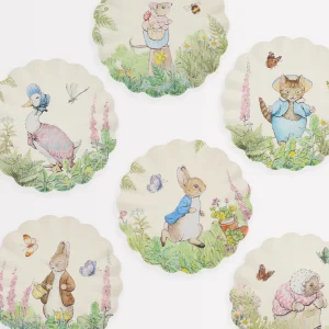 Peter Rabbit Reusable Small Plates x 6