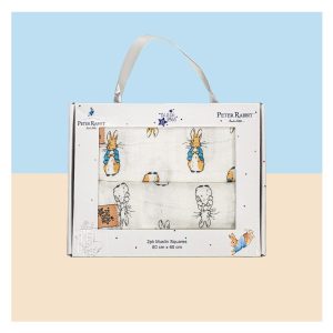 Blade & Rose Peter Rabbit Neutral Muslin Squares
