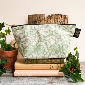 Peter Rabbit "The Vegetable Thief" Sage Green Wash Bag