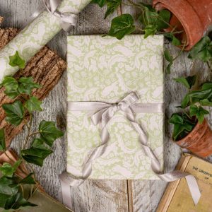 Peter Rabbit “The Vegetable Thief” Sage Gift Wrap