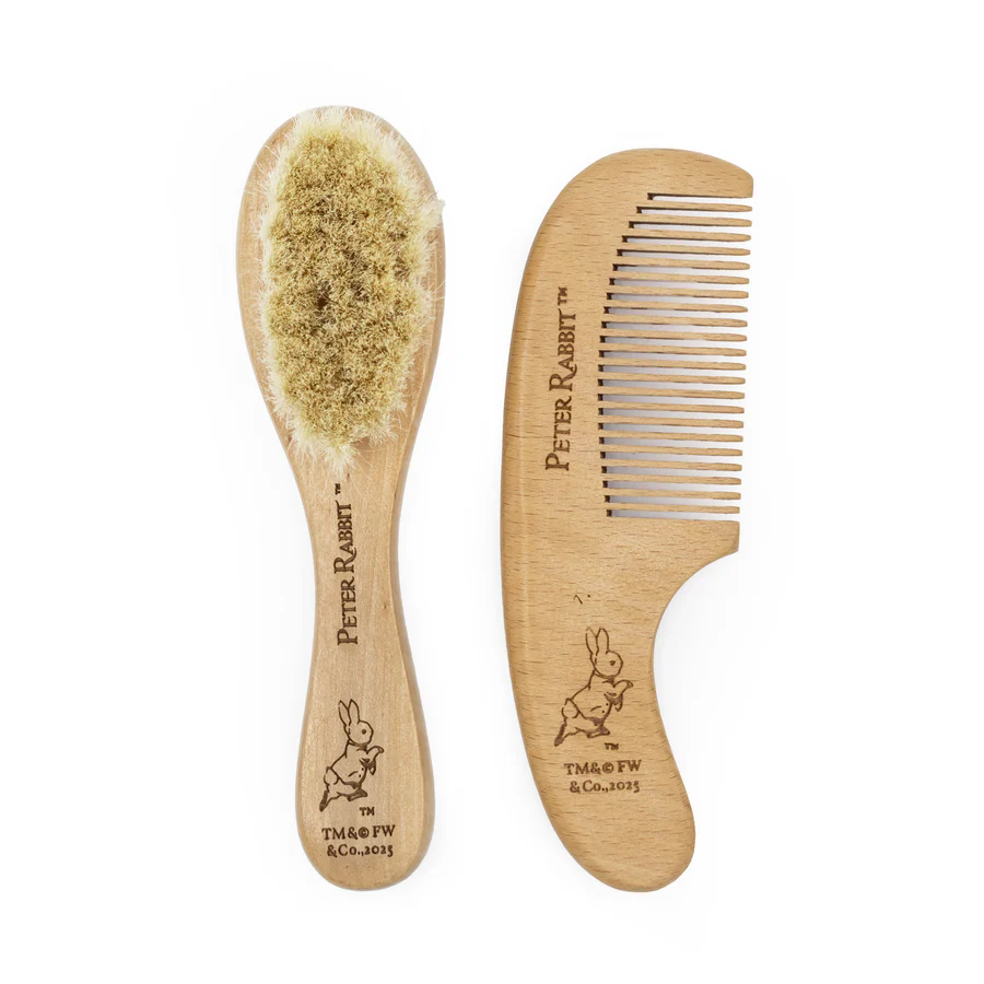 Peter Rabbit Baby’s Brush, Comb & Enamel Mug Gift Set