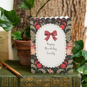 Happy Birthday Lovely "The Vegetable Thief" Noir Card