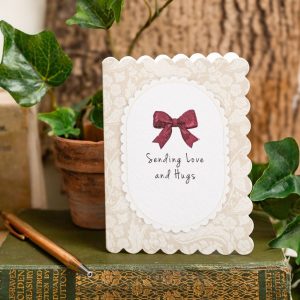 Sending Love and Hugs "The Vegetable Thief" Card