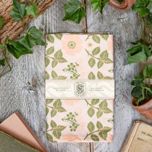 Flopsy Bunny "Blackberries & Roses" Tea Towel