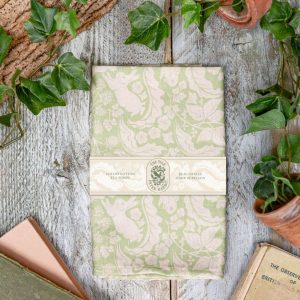 Peter Rabbit "The Vegetable Thief" Sage Green Tea Towel