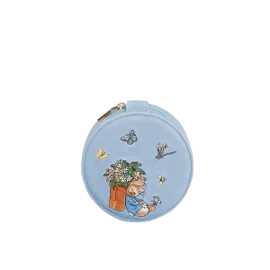 Peter Rabbit Blue Velvet Jewellery Box - Fable England