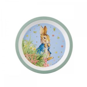 Peter Rabbit Baby Plate Green