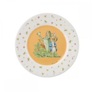 Peter Rabbit Apricot Dessert Plate