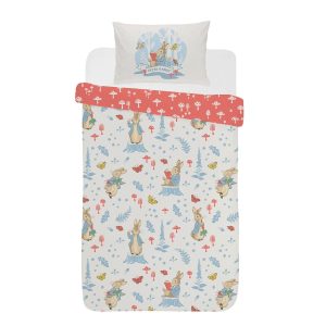 Dreamtex Peter Rabbit Forest Life Single Duvet Set