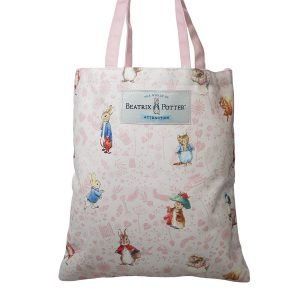 World of Beatrix Potter Pink Tote Bag