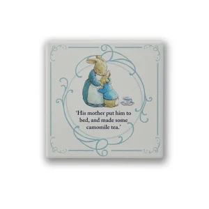 Peter Rabbit 'Mother's Hug' Ceramic Coaster