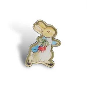 Peter Rabbit Radishes Pin Badge
