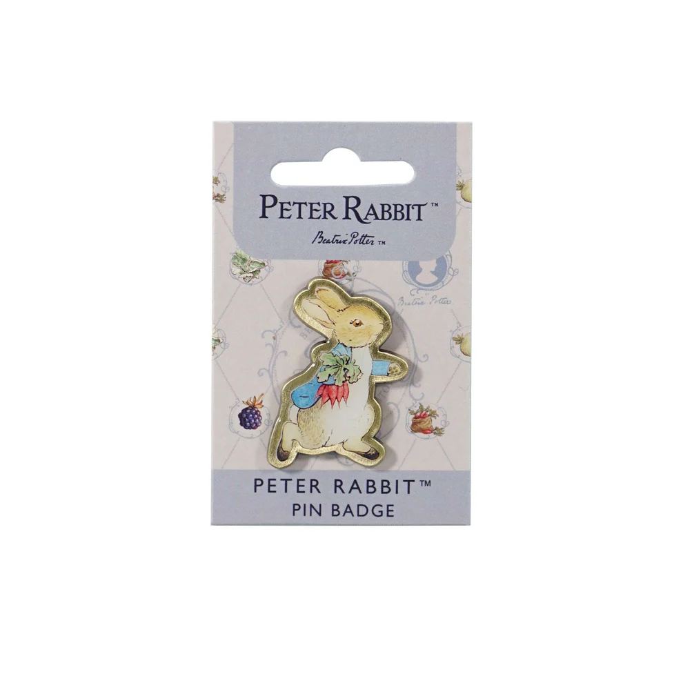 Peter Rabbit Radishes Pin Badge