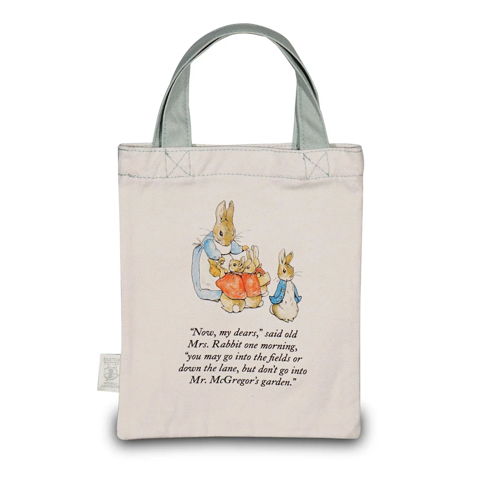 Peter Rabbit Recycled Cotton Small Tote
