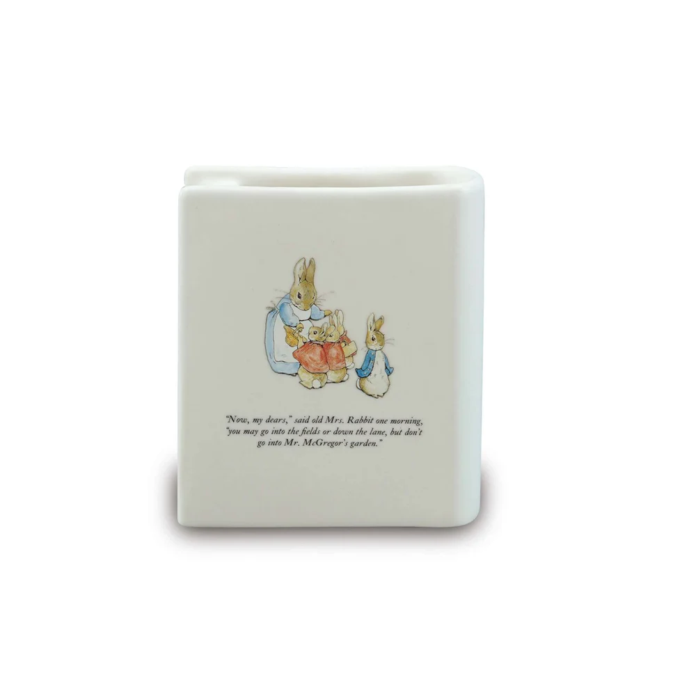 The Tale of Peter Rabbit Ceramic Small Book Pot