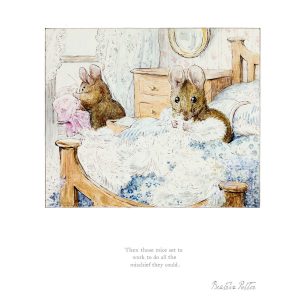 "Then Those Mice Set to Work" Mounted Limited Edition Print