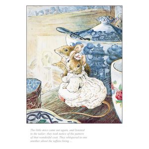 Tailor of Gloucester's little Mice Mounted Limited Edition Print