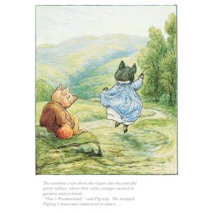Pig-wig and Pigling Bland Mounted Limited Edition Print