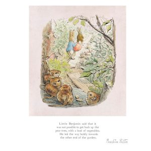 Benjamin Bunny Mounted Limited Edition Print