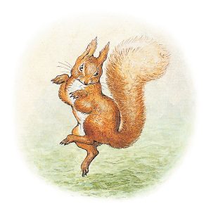 Squirrel Nutkin Greetings Card