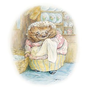 Mrs. Tiggy-Winkle Greetings Card