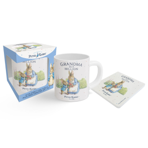 Peter Rabbit 'Grandma' Mug & Coaster Gift Set