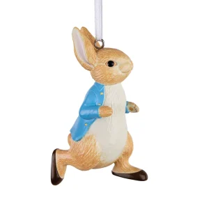 Peter Rabbit Hanging Christmas Ornament