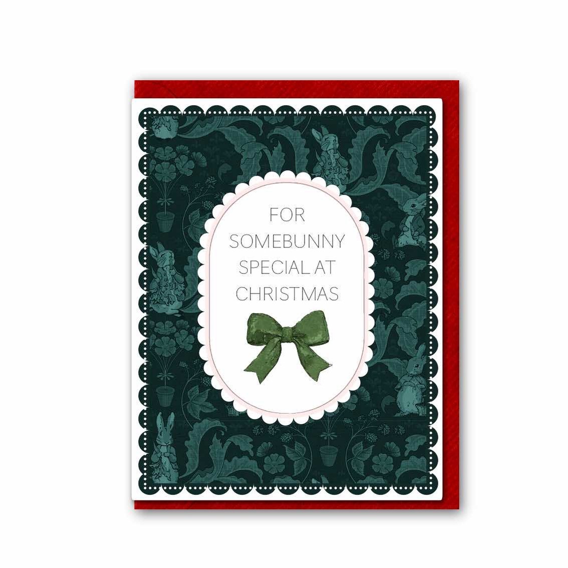 For Somebunny Special at Christmas “The Vegetable Thief” Card