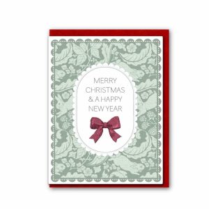 Merry Christmas & A Happy New Year "The Vegetable Thief" Card