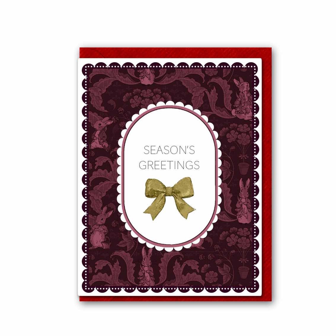 Season's Greetings "The Vegetable Thief" Card