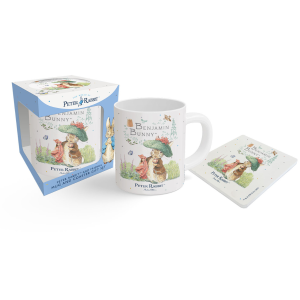 Benjamin Bunny Mug & Coaster Gift Set