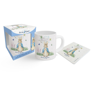 Peter Rabbit Mug & Coaster Gift Set