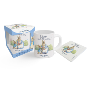 Peter Rabbit 'Mum' Mug & Coaster Gift Set
