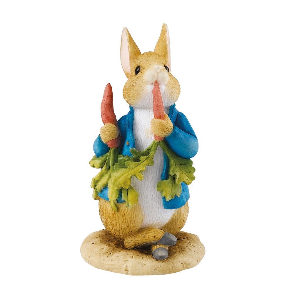 Peter Rabbit Ate Some Radishes Miniature Figurine